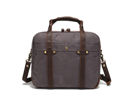Canvas Laptop Skuldertaske | ASHVILLE