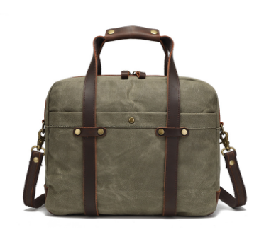 Canvas Laptop Skuldertaske | ASHVILLE
