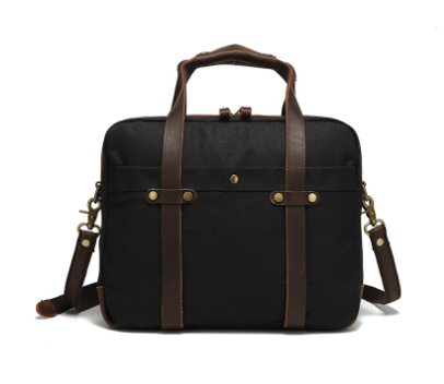 Canvas Laptop Skuldertaske | ASHVILLE