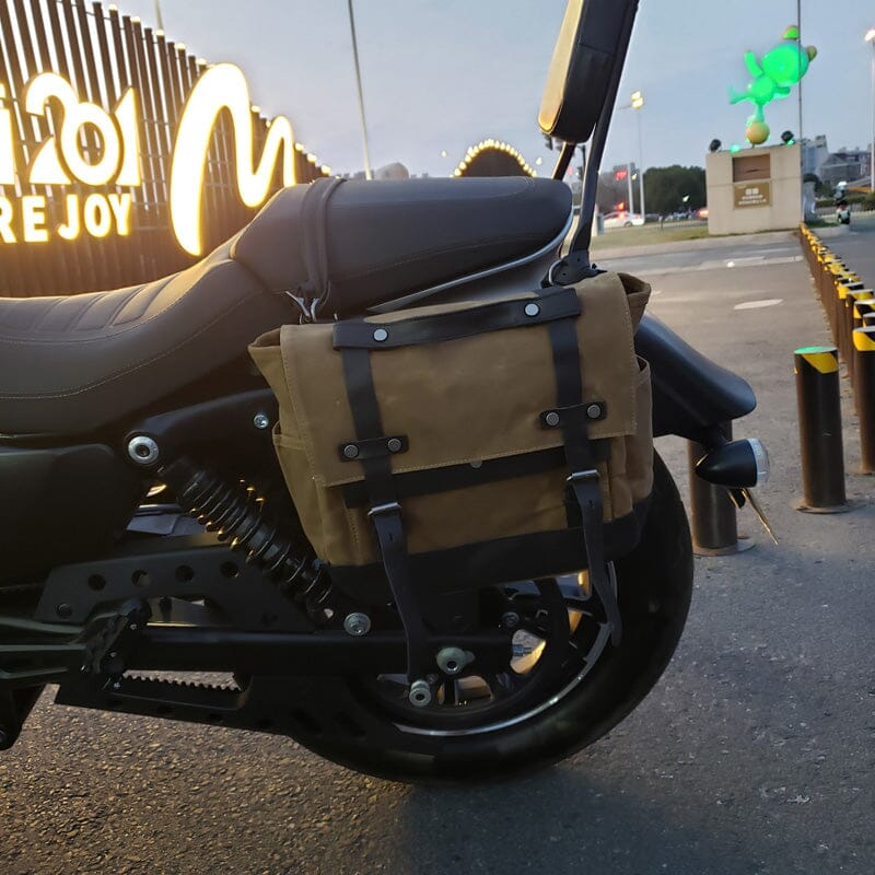 Canvas motorcykel taske | SEATTLE